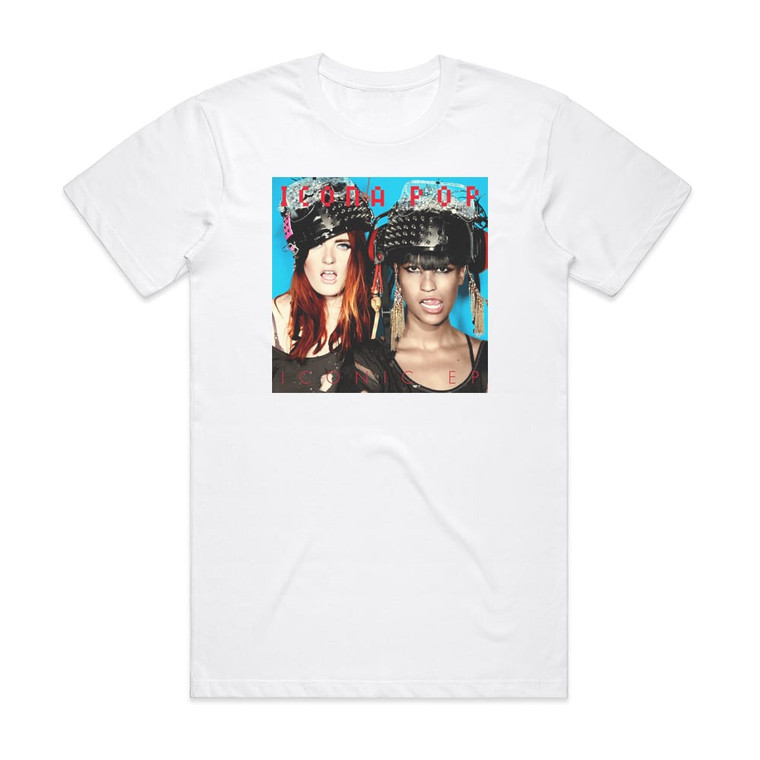 Icona Pop Iconic Album Cover T-Shirt White