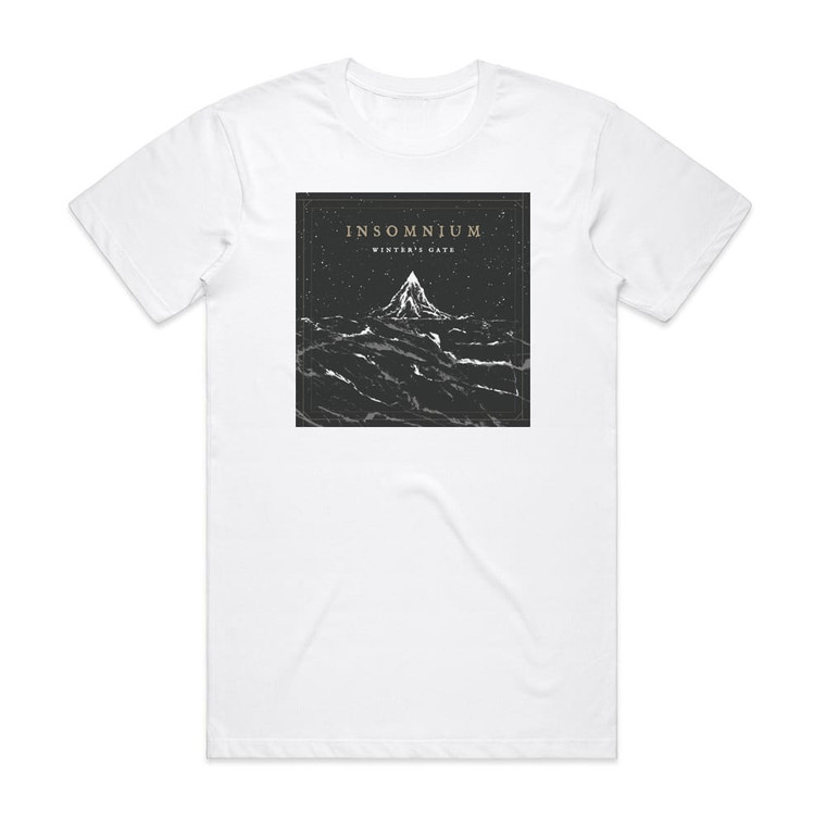 Insomnium Winters Gate Album Cover T-Shirt White