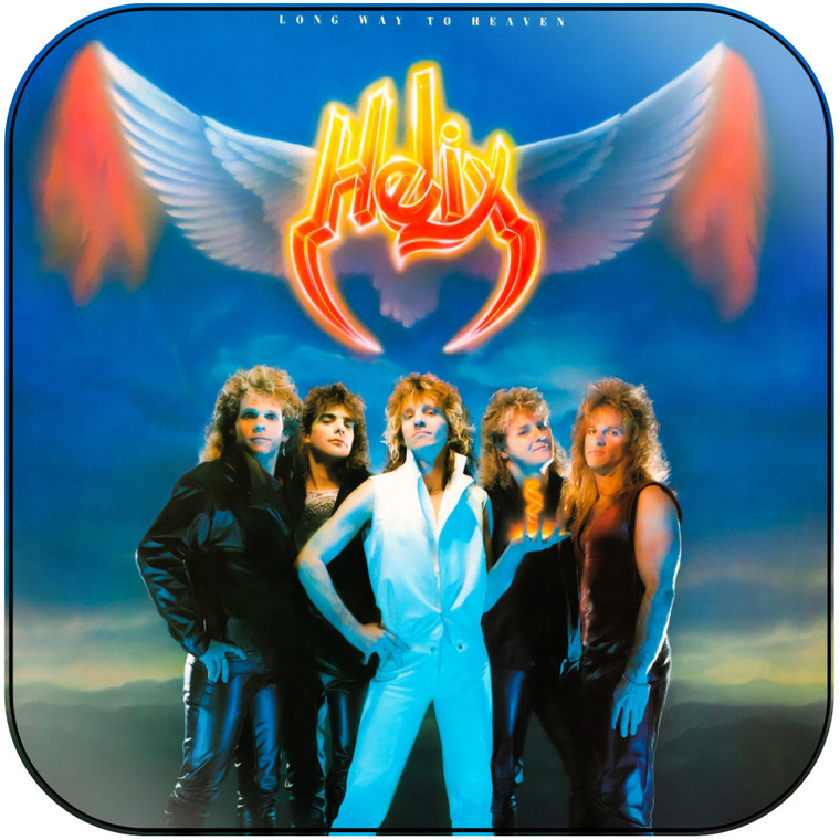 Helix Long Way To Heaven Album Cover Sticker