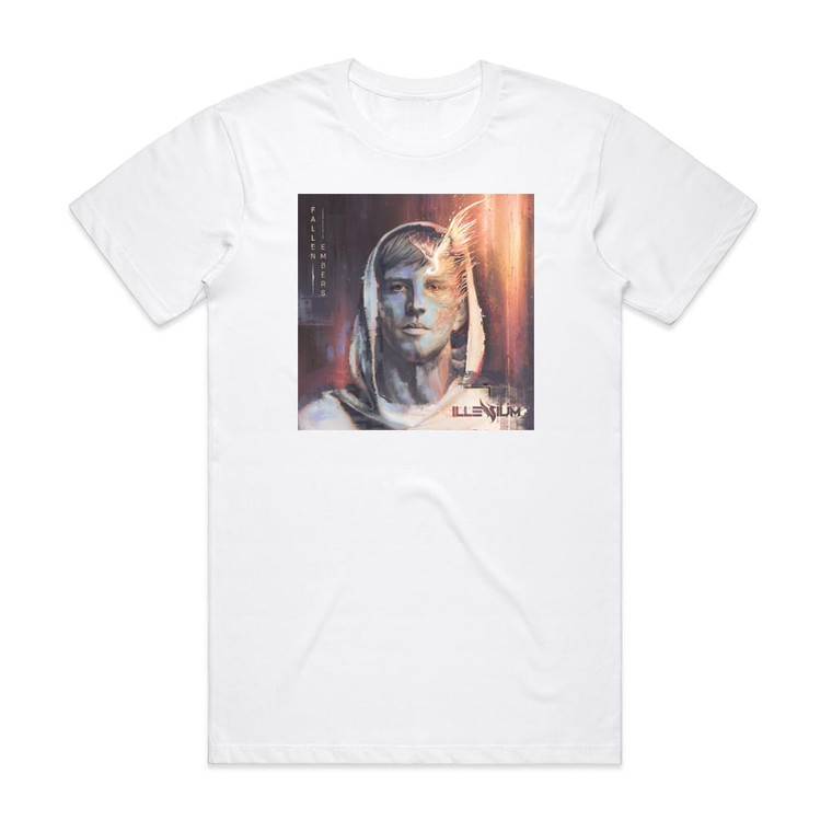 Illenium Fallen Embers Album Cover T-Shirt White