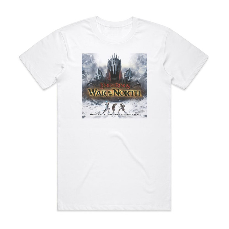 Inon Zur The Lord Of The Rings War In The North Album Cover T-Shirt White