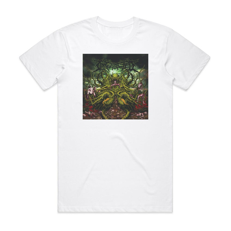 Ingested Surpassing The Boundaries Of Human Suffering 1 Album Cover T-Shirt White