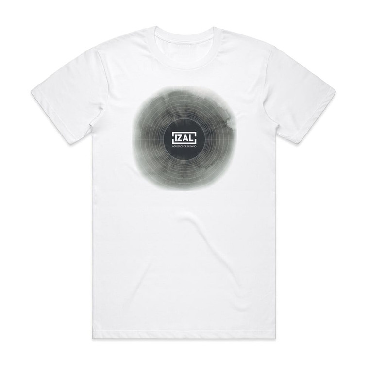 Izal Agujeros De Gusano Album Cover T-Shirt White Izal Agujeros De Gusano Album Cover T-Shirt White