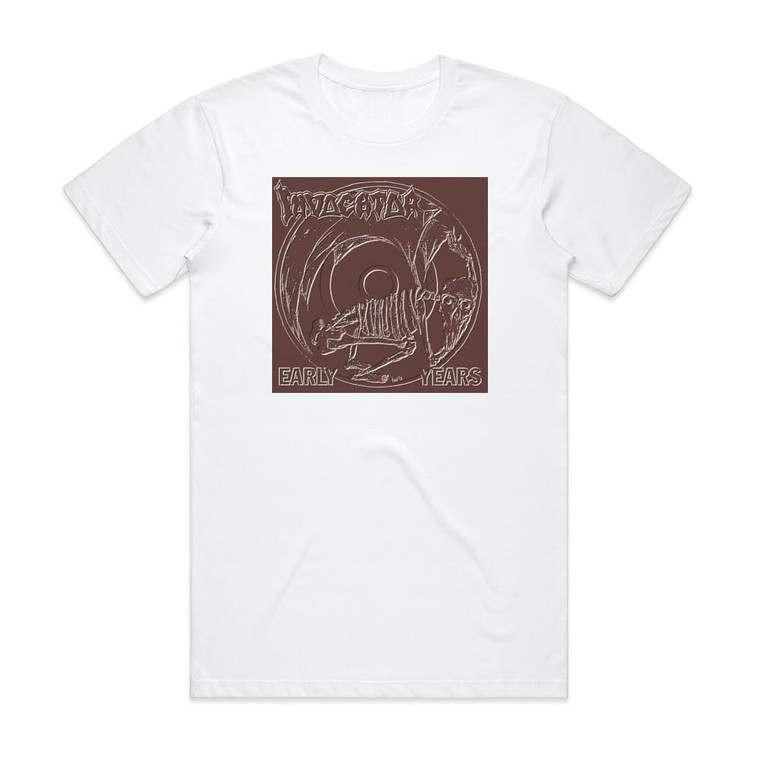 Invocator Early Years Album Cover T-Shirt White