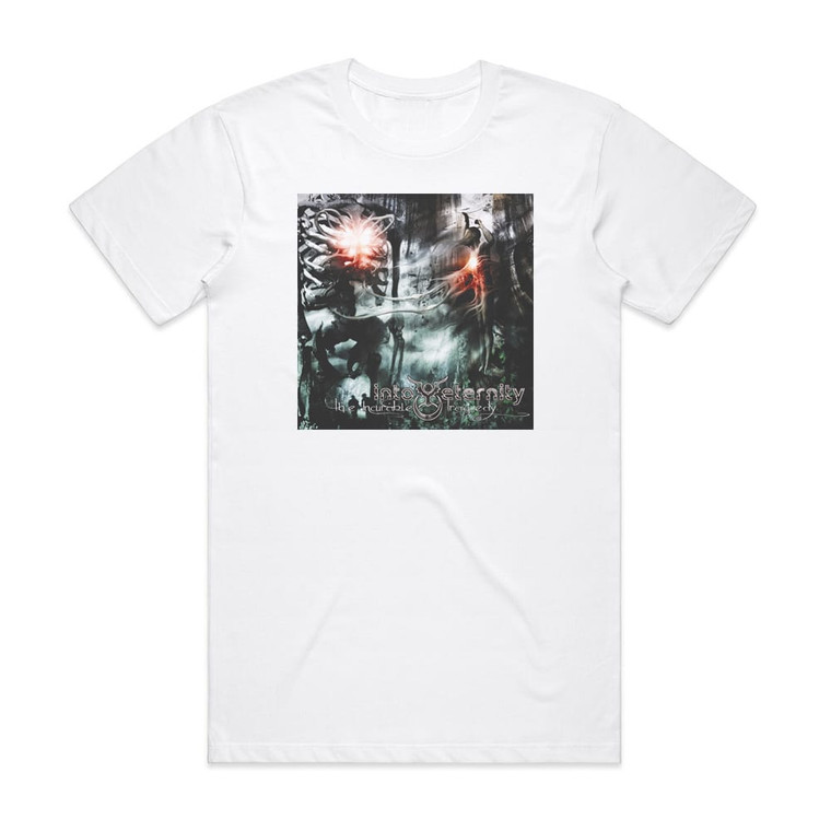 Into Eternity The Incurable Tragedy Album Cover T-Shirt White