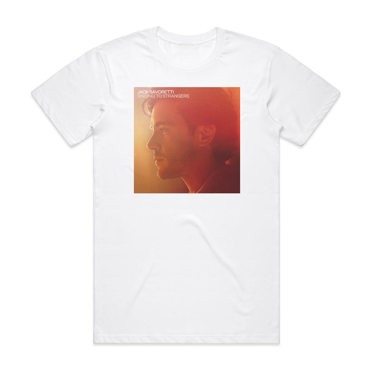 Jack Savoretti Singing To Strangers Album Cover T-Shirt White