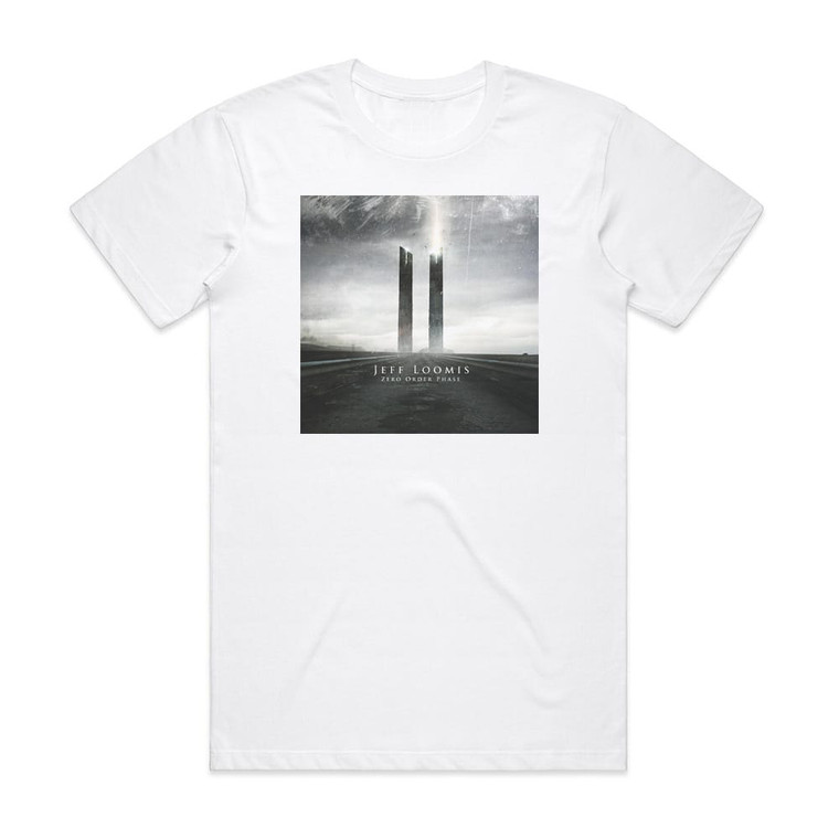Jeff Loomis Zero Order Phase Album Cover T-Shirt White
