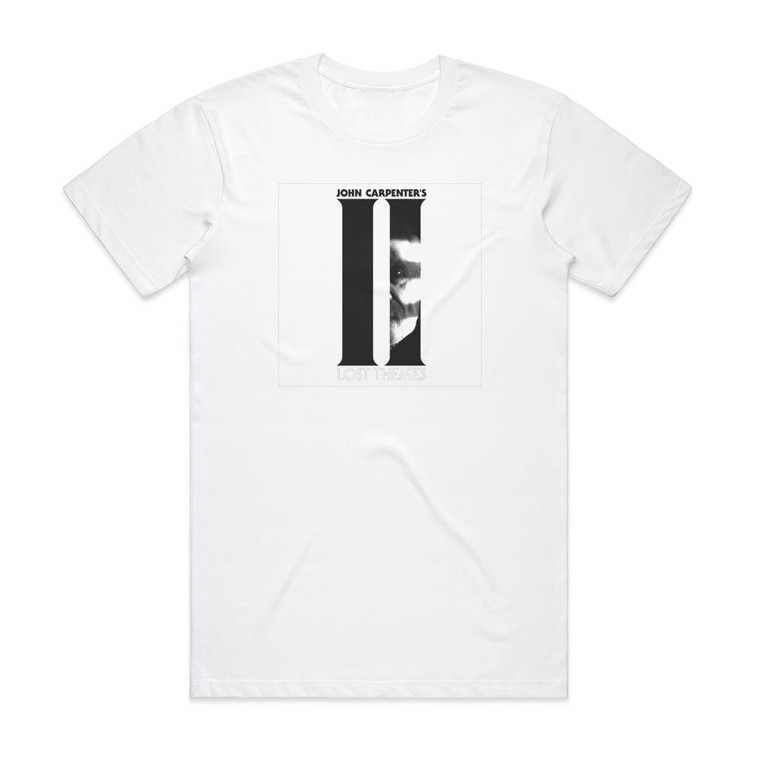 John Carpenter Lost Themes Ii Album Cover T-Shirt White