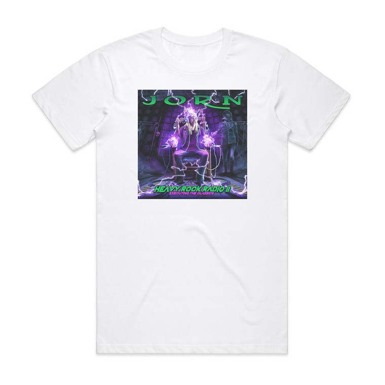Jorn Heavy Rock Radio Ii Executing The Classics Album Cover T-Shirt White
