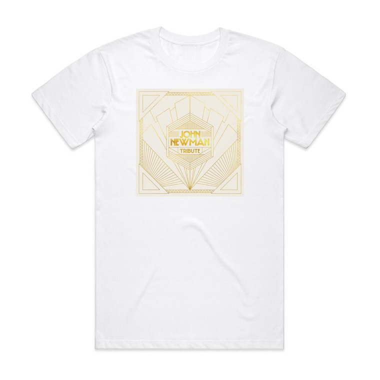 John Newman Tribute Album Cover T-Shirt White