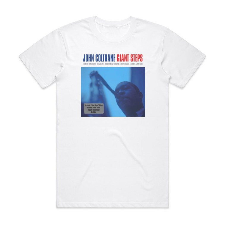 John Coltrane Giant Steps 2 Album Cover T-Shirt White