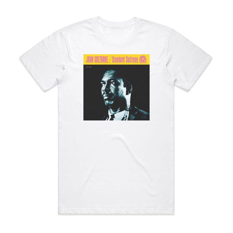 John Coltrane Standard Coltrane Album Cover T-Shirt White