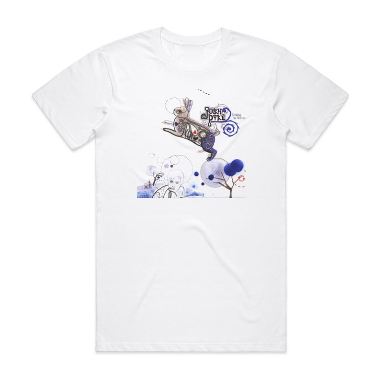 Josh Pyke Feeding The Wolves Album Cover T-Shirt White