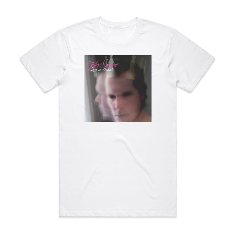 John Grant Queen Of Denmark Album Cover T-Shirt White