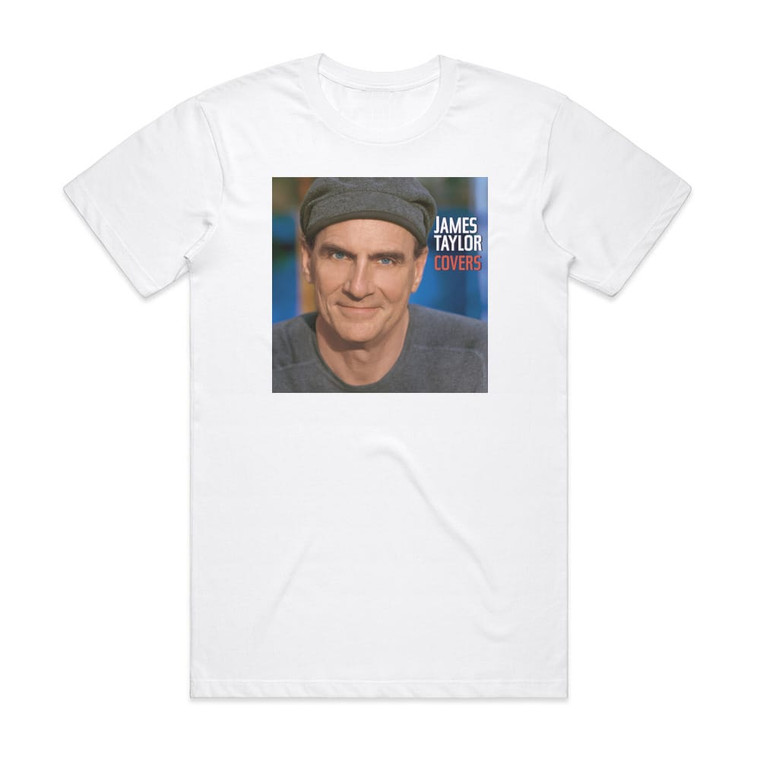 James Taylor Covers Album Cover T-Shirt White