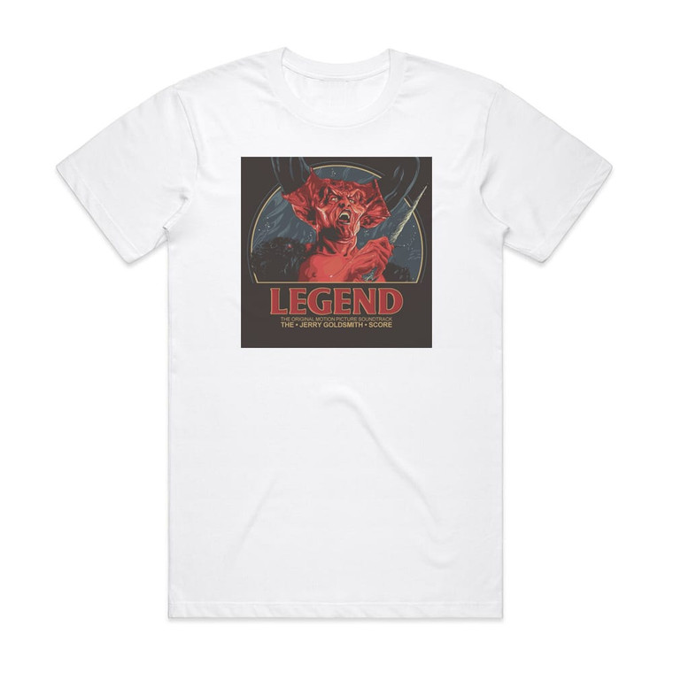 Jerry Goldsmith Legend Album Cover T-Shirt White