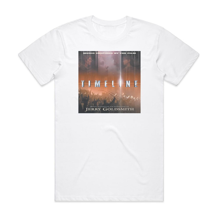 Jerry Goldsmith Timeline Album Cover T-Shirt White