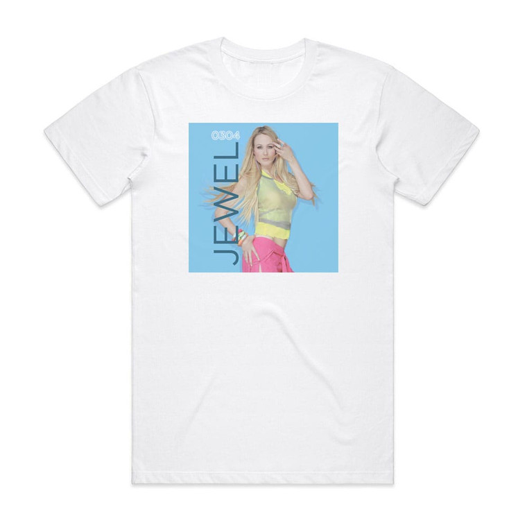 Jewel 0304 1 Album Cover T-Shirt White