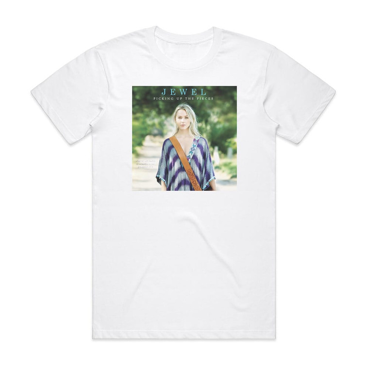 Jewel Picking Up The Pieces Album Cover T-Shirt White
