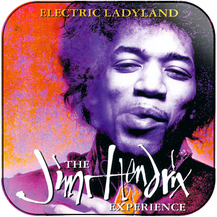 The Jimi Hendrix Experience Electric Ladyland-2 Album Cover Sticker