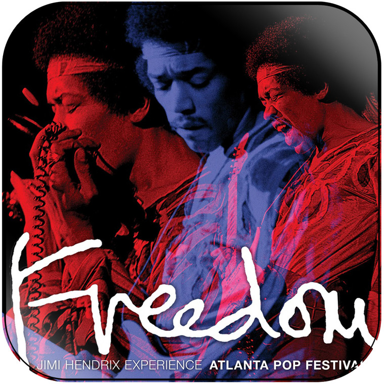The Jimi Hendrix Experience Freedom Atlanta Pop Festival Album Cover Sticker