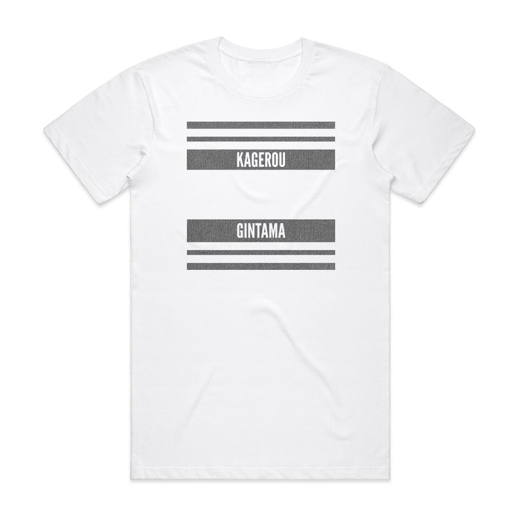 Jonathan Parecki Kagerou From Gintama Album Cover T-Shirt White