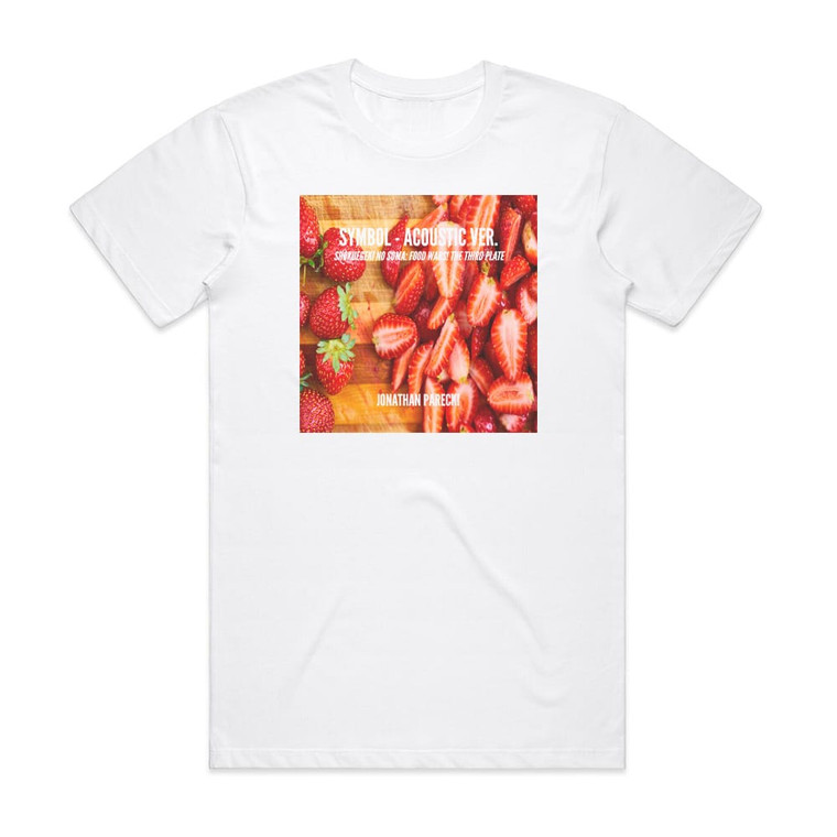 Jonathan Parecki Symbol Acoustic Ver From Shokugeki No Soma Food Wars The T Album Cover T-Shirt White