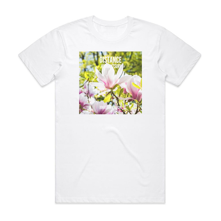 Jonathan Parecki Distance From Hinamatsuri Album Cover T-Shirt White