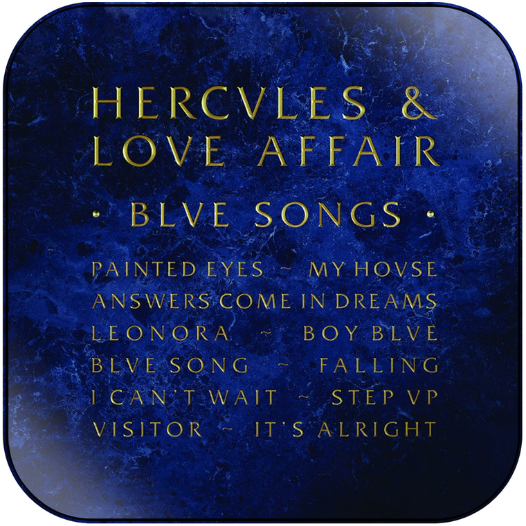 Hercules and Love Affair Blue Songs Album Cover Sticker