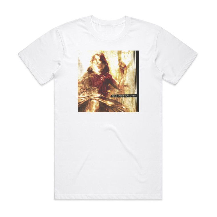 John Wesley Shiver Album Cover T-Shirt White