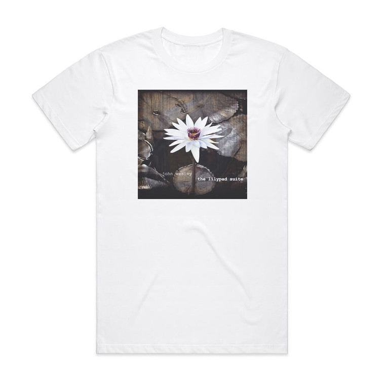 John Wesley The Lilypad Suite Album Cover T-Shirt White