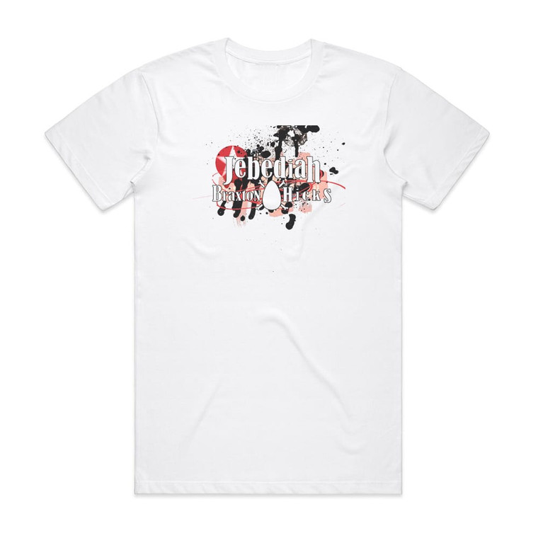 Jebediah Braxton Hicks Album Cover T-Shirt White