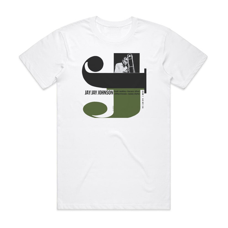 J J Johnson The Eminent Jay Jay Johnson Volume 2 Album Cover T-Shirt White