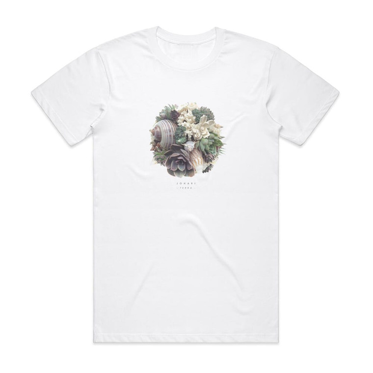 Johari Terra Album Cover T-Shirt White