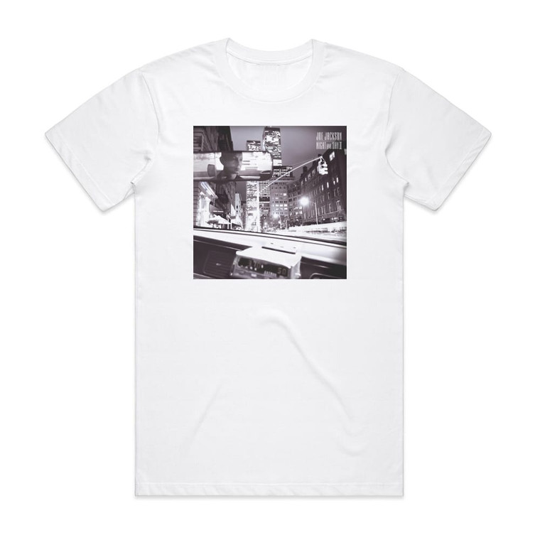 Joe Jackson Night And Day Ii Album Cover T-Shirt White