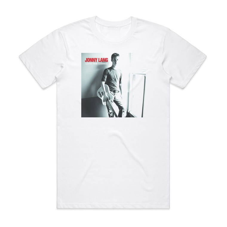 Jonny Lang Long Time Coming Album Cover T-Shirt White