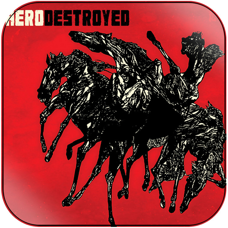 Hero Destroyed Hero Destroyed Album Cover Sticker