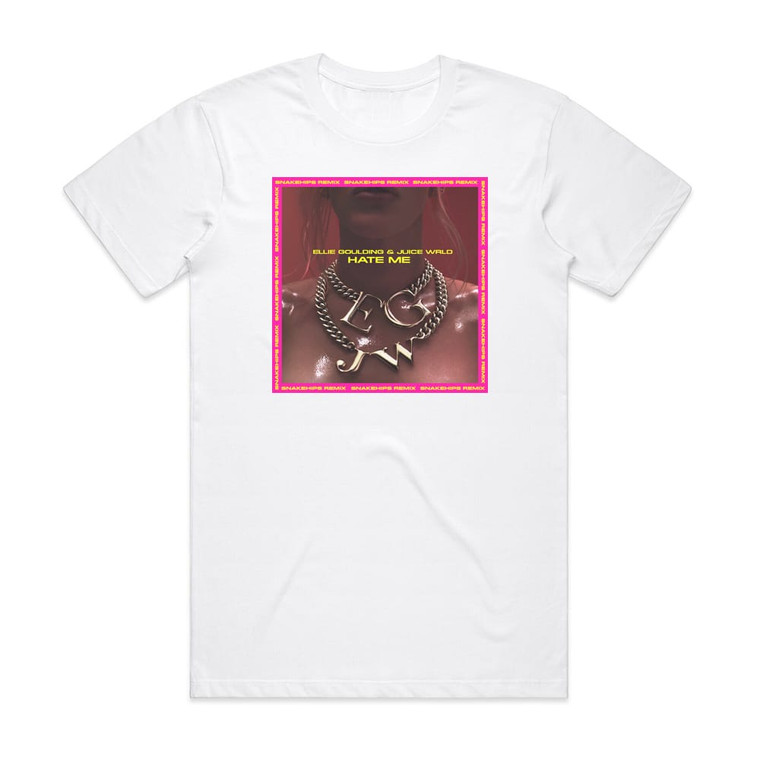 Juice WRLD Hate Me Snakehips Remix Album Cover T-Shirt White