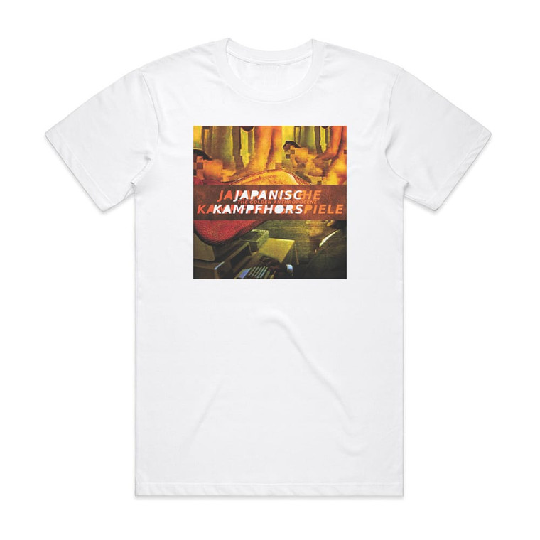 Japanische Kampfhorspiele The Golden Anthropocene Album Cover T-Shirt White