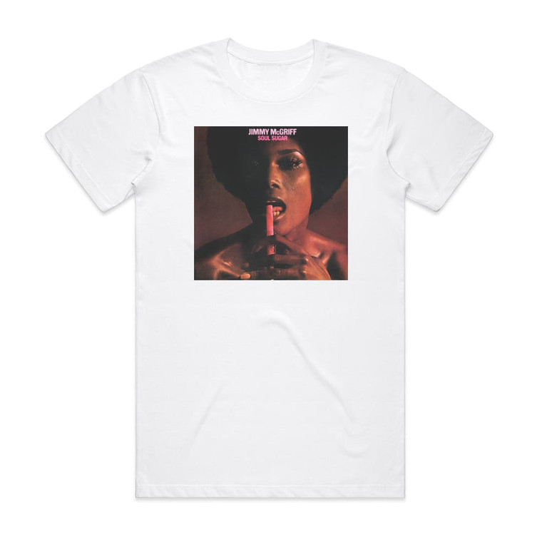 Jimmy McGriff Soul Sugar Album Cover T-Shirt White