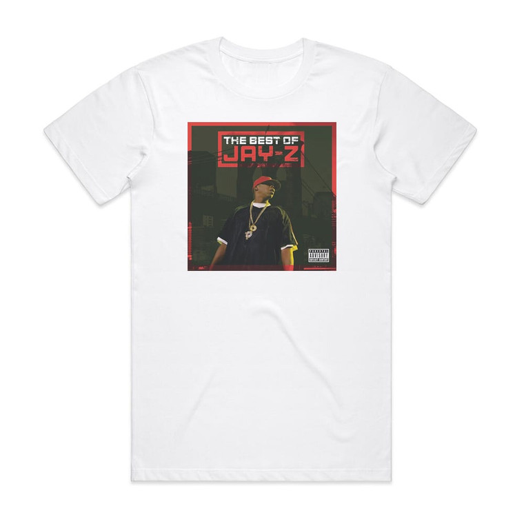 Jay-Z Bring It On The Best Of Album Cover T-Shirt White