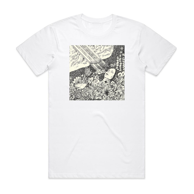 Jex Thoth Blood Moon Rise Album Cover T-Shirt White
