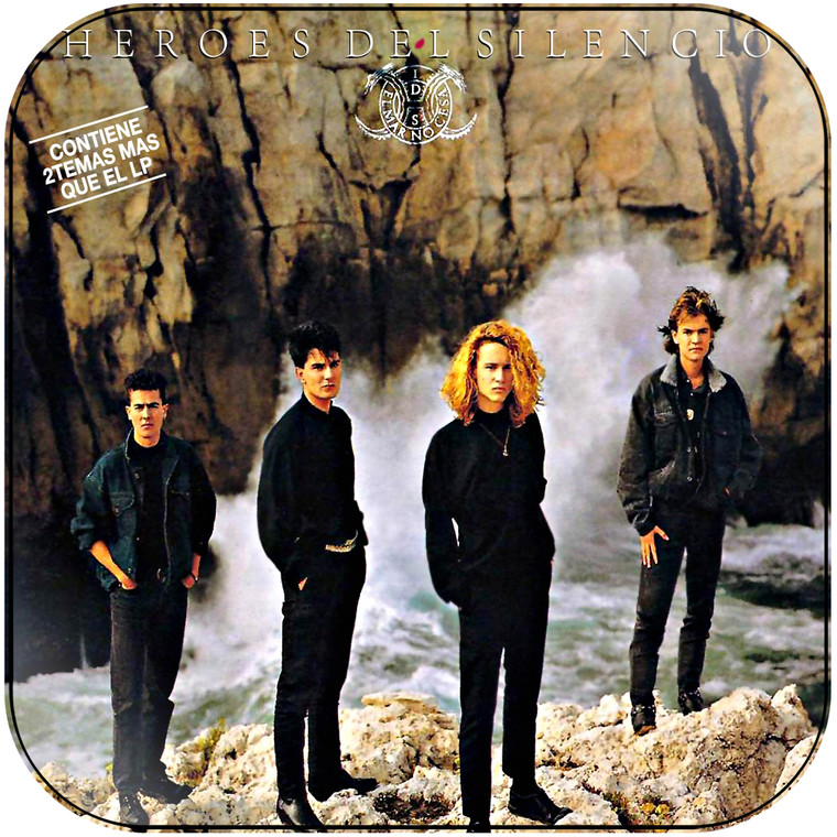 Heroes del Silencio El Mar No Cesa Album Cover Sticker