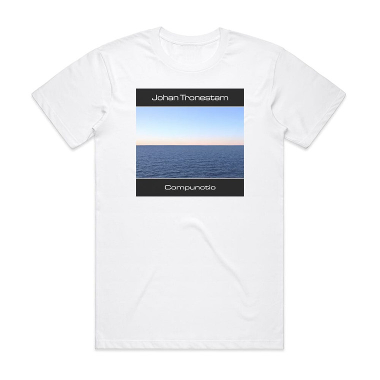 Johan Tronestam Compunctio Album Cover T-Shirt White