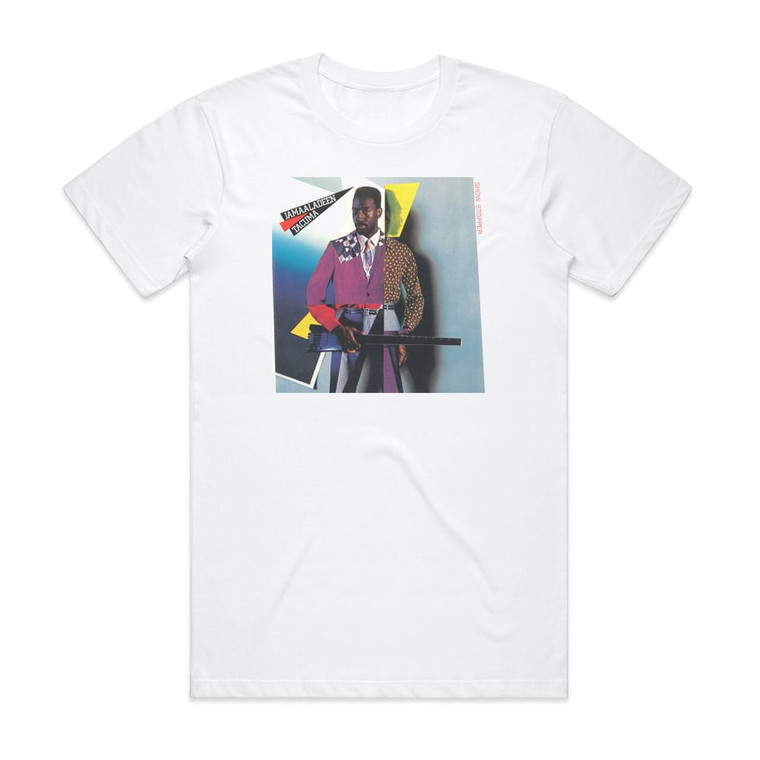 Jamaaladeen Tacuma Show Stopper Album Cover T-Shirt White