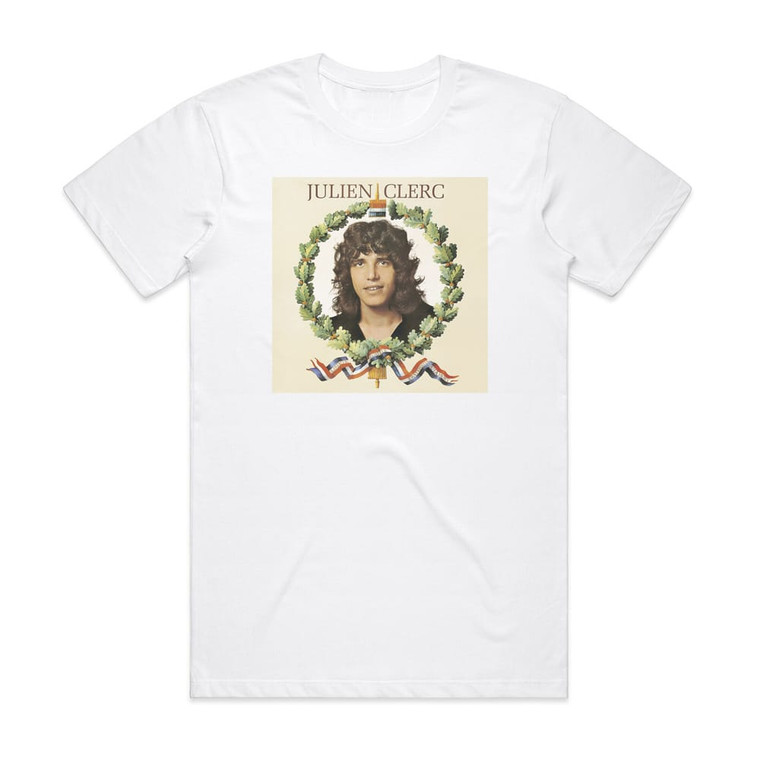 Julien Clerc Libert Galit Fraternit Ou La Mort Album Cover T-Shirt White