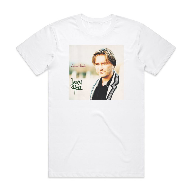 Jorn Hoel Leapin Lizards Album Cover T-Shirt White