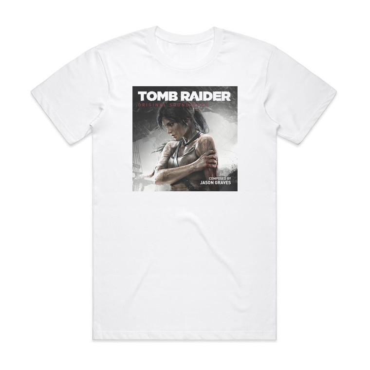 Jason Graves Tomb Raider Album Cover T-Shirt White