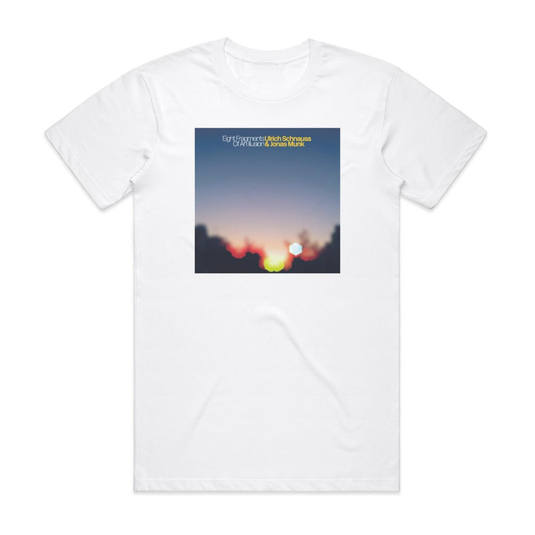 Jonas Munk Jensen Eight Fragments Of An Illusion Album Cover T-Shirt White