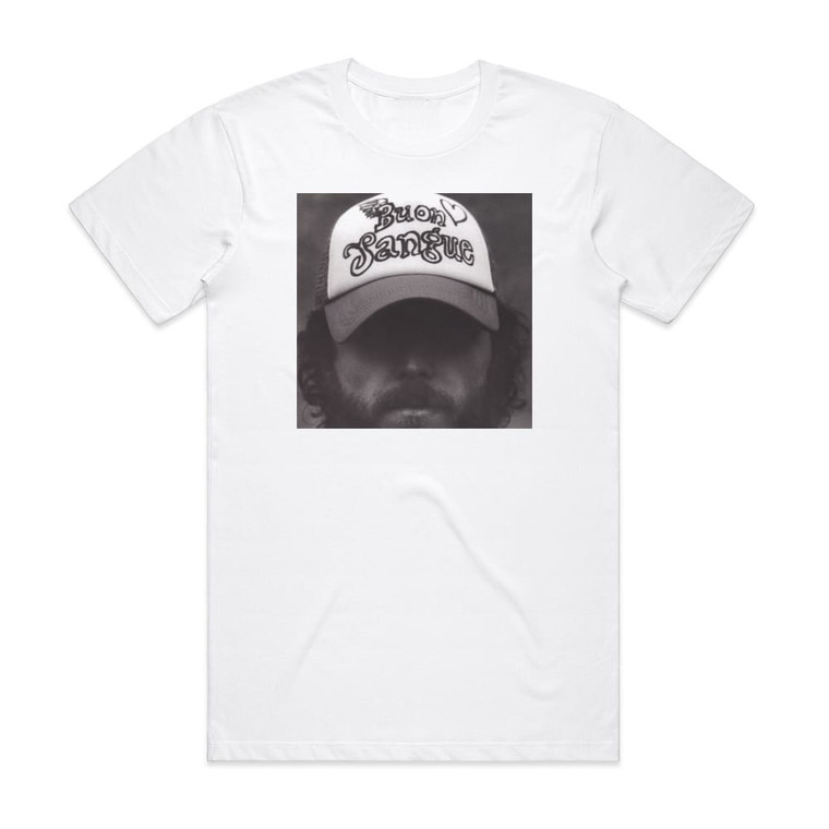 Jovanotti Lorenzo 2005 Buon Sangue Album Cover T-Shirt White